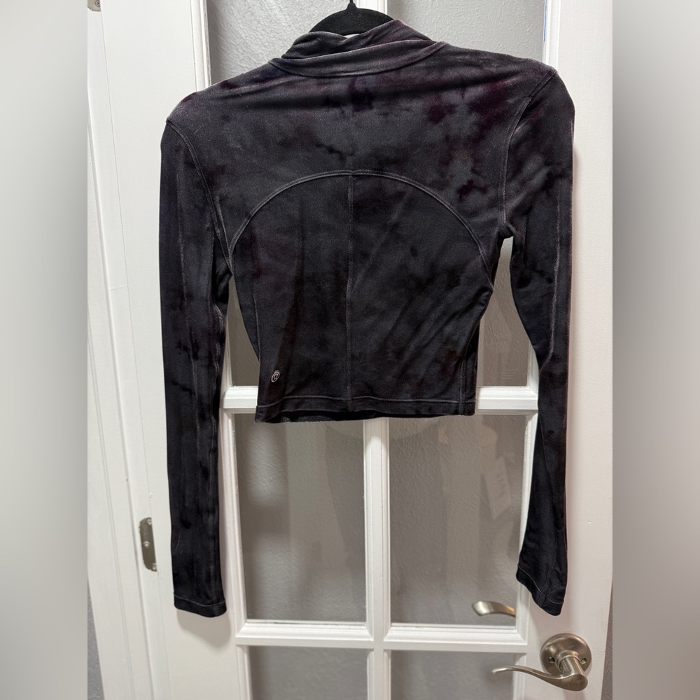 Lululemon All Aligned Mock Neck Long Sleeve Shirt *Crushed Velvet - Picture 7 of 9
